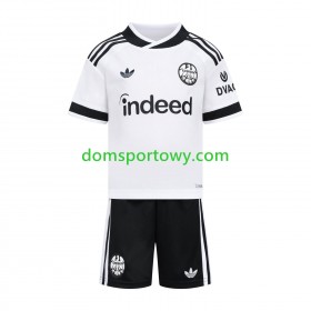 Koszulka Eintracht Frankfurt Dziecięcy Wyjazdowe Koszulki Piłkarskie 2026-2027 Krótki Rękaw